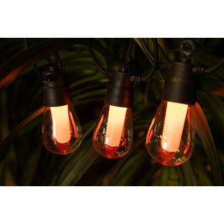 EILON ไฟระย้าตกแต่งเทศกาล โซลาร์เซลล์ 20 หลอด ยาว10เมตร 4W รุ่น ETDC-S14WWDG-10M20D แสงวอร์มไวท์