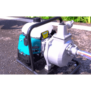 OO POWER เครื่องสูบน้ำ 2 จังหวะ 40.2CC. รุ่น OO-WP25B ขนาด 1 นิ้ว สีเขียวดำ