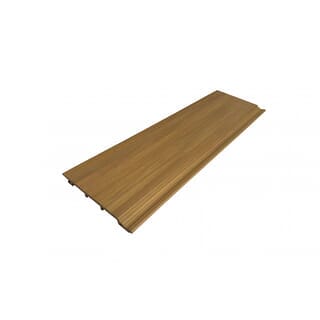 GREAT WOOD ไม้ฝ้าระแนงภายใน WPC P10-120 10x120x2900 มม. TEAK