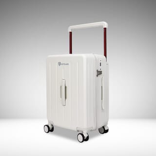 WETZLARS กระเป๋าเดินทางแบบด้านจับยาว ขนาด 20 นิ้ว  รุ่น Amber-01 ขนาด 23.50x36.50x50 ซม. สีขาวไวท์ชูก้า