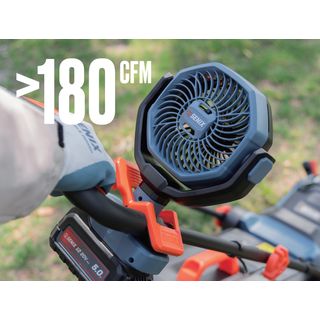 SENIX พัดลมไฟฟ้าไร้สาย Brushless 4นิ้ว 20V(Max) รุ่นFNX2-M2-EU สีน้ำเงินดำ (เฉพาะเครื่อง)