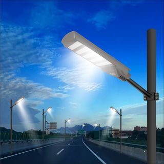 EILON โคมไฟถนนโซล่าเซลล์ 300W รุ่น ETLD-LW5T-300DL แสงเดย์ไลท์ พร้อมรีโมทคอลโทรล