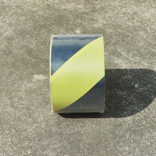 YAMADA เทปกั้นเขตพื้นที่ห้ามเข้า ขนาด 3 นิ้วx200m .สีเหลือง-ดำ