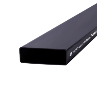 เหล็กแป๊บแบน  6x2 นิ้ว 2.3 มม.(มอก.)