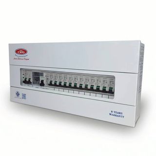 CEO เครื่องตัดไฟฟ้าอัตโนมัติ 12 ช่อง 63A รุ่นป้องกันไฟเกิน-ตก