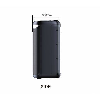 NUVIO ลำโพงปาร์ตี้ตั้งพื้น พร้อมไมค์โครโฟน ขนาด 6.5 นิ้ว รุ่น TF-HXS69 สีดำ