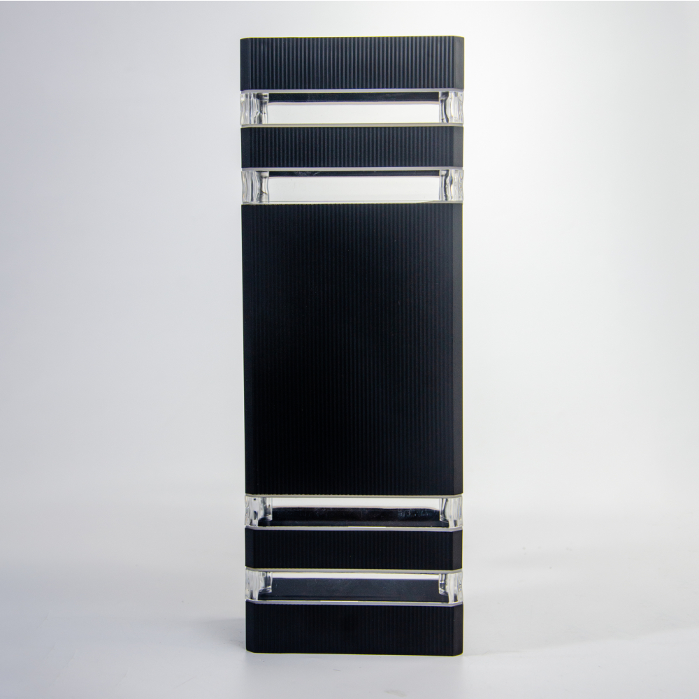 EILON โคมไฟผนัง Modern ABS รุ่น MVW003B ขั้ว E27 สีดำ