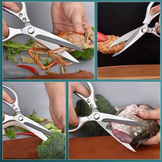 ADAMAS กรรไกร 21 ซม. SO06 สีเงิน