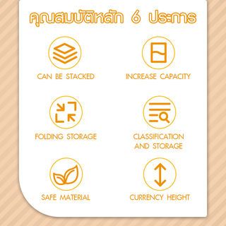 GOME กล่องเก็บของอเนกประสงค์ เปิดหน้า 3ชั้น มีล้อ รุ่น xm-9062-3 ขนาด 66x50x118.8ซม. สีขาว 