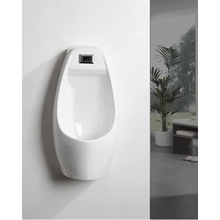 Verno โถปัสสาวะชายแบบแขวนพร้อมฟลัชวาล์วอัตโนมัติ รุ่น สแปลชมินิ VN-AN-1