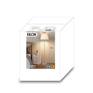 EILON โคมไฟตั้งพื้นโมเดิร์น ขั้ว E27 ขนาด 30*30*160cm รุ่น Fluffy S3027F สีขาว