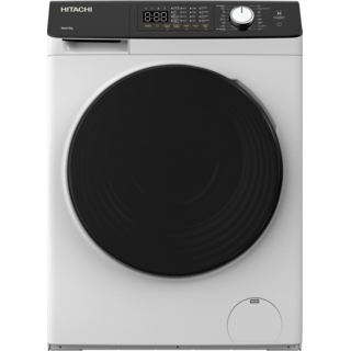 HITACHI เครื่องซักผ้า ฝาหน้า 8 กก. BD-D802HVOW