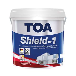 ทีโอเอ ชิลด์วัน สีน้ำเนียน ภายนอก เบส #000A 2.5 กล
