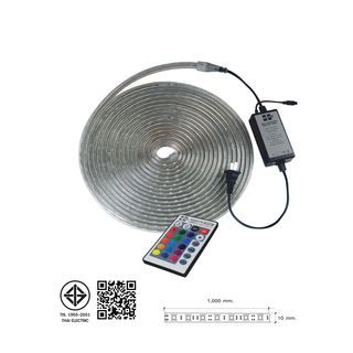 HI-TEK ชุดไฟเส้นแอลอีดีริบบิ้น ยาว 10m รุ่น HERBL10RGB RGB