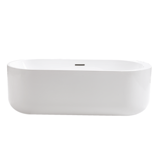 อ่างอาบน้ำตั้งลอยอะครีลิก รุ่น โซระ H5207 ขนาด 75x170x58 ซม.