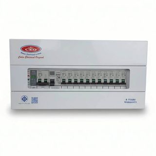CEO เครื่องตัดไฟฟ้า 11 ช่อง 63A รุ่นป้องกันฟ้าผ่า