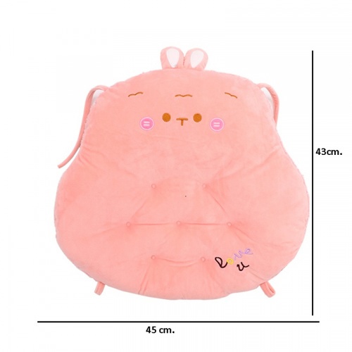 KOJI เบาะรองนั่งลายสัตว์การ์ตูนน่ารัก N-662ขนาด45x43x10 ซม.คละแบบ