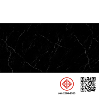 La Arezza 60X120 ซม.กระเบื้องพอร์ซเลน รุ่น Luxura dark mable (DGD1260023) Hi gloss Random (3pcs /box 2.16 sqm)