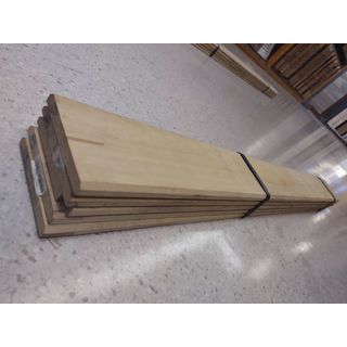 GREAT WOOD ฝ้าระแนงไม้ ไม้ยางพาราจ๊อยส์ BC (1x5) 1/2