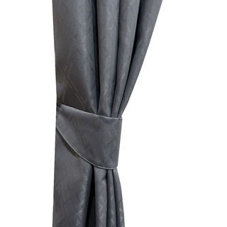 DAVINCI ผ้าม่านหน้าต่าง UV Dimout รุ่น Elegance ขนาด 130 x 160 ซม. สีเทา