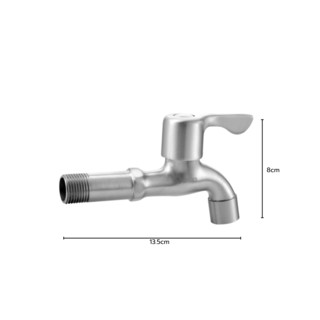 Verno ก๊อกล้างพื้นปากกรองสเตนเลส 304  รุ่น PQS-SJ304-7A