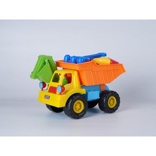 TOYS ของเล่นชุดรถบรรทุกชายหาดและอุปกรณ์ 6 ชิ้น รุ่น 2112 ขนาด 30x16x20 ซม. คละสี