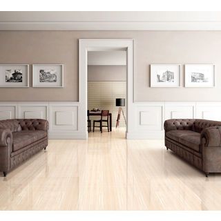 Marbella กระเบื้องเซรามิคปูพื้น 16x16 นิ้ว รุ่น  ไวน์เนอร์วูท G4101 Gloss Flat (12P)