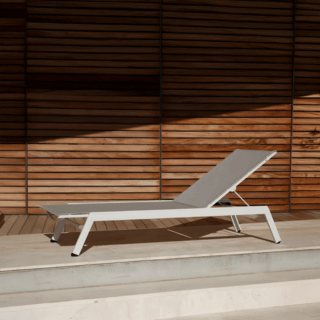 SUMMER SETเตียงริมสระ  KRADAN ขนาด 76x207x30 ซม. สีกากี