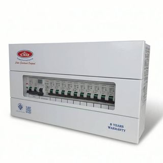 CEO เครื่องตัดไฟฟ้าอัตโนมัติ 10 ช่อง 63A กันดูด