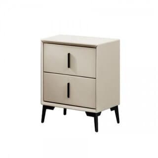 DELICATO ตู้ข้างเตียง รุ่น NOVA ขนาด 50x40x43 ซม. สีเทามิสต์เกรย์