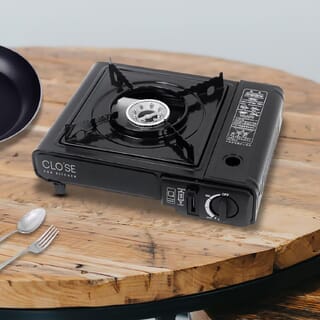 CLOSE เตาแก๊สพกพา 1 หัวเตา TRIUMPH สีดำ