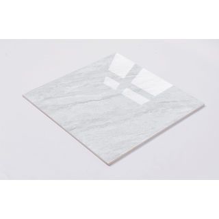Marbella กระเบื้องพอร์ซเลน 80x80 ซม. วีร่า-ไวท์เกรย์ Random (Glossy) DSLW098 (3pcs)