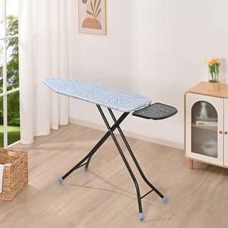 SAKU ผ้ารองรีด สำหรับโต๊ะรีดรุ่น RY1748HTZ1-30x20-35 ขนาด 54x132 ซม. รุ่น 1748 Cover สีน้ำเงิน