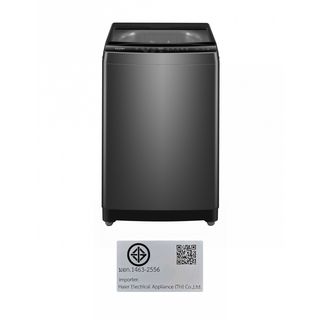 HAIER เครื่องซักผ้าฝาบน ขนาด 12 กิโล รุ่น HWM120-316S6 สีดำ