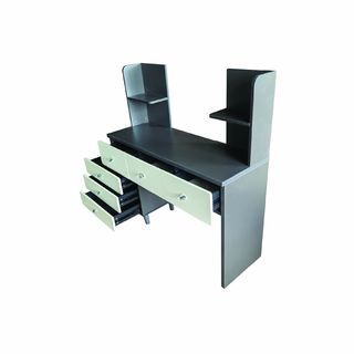 (1/2)DELICATO โต๊ะเครื่องแป้ง รุ่น TARO ขนาด 115x40x120 ซม.สีเทา 