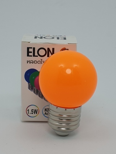 EILON หลอดไฟปิงปอง 1.5W รุ่น BL-G45-Y001 สีส้ม