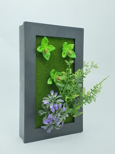 ต้นไม้เทียมติดผนัง ZXJL-014 ขนาด 15x24x7 ซม.