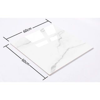 Marbella กระเบื้องเซรามิคปูพื้น 60x60 ซม.  บาราน่า H7501 Gloss (4P) Random