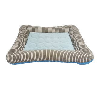 DUDUPETS เบาะนอนสัตว์เลี้ยง รุ่น CHILLY-S ขนาด 35x45x6ซม. สีฟ้า