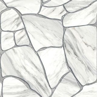 Marbella กระเบื้องเซรามิคปูพื้น 16x16 นิ้ว รุ่น ร็อกก้าไวท์ CJ0609 Matt Flat (12P)