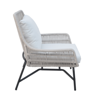 SUMMER SETเก้าอี้ outdoor อลูมิเนียม TACHAI ขนาด 88x83x85 ซม. สีเบจ