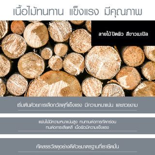 (1/2)SMITH โต๊ะประชุม รุ่น Daniel -02ขนาด 50X140X75ซม. สีขาวเมเปิล