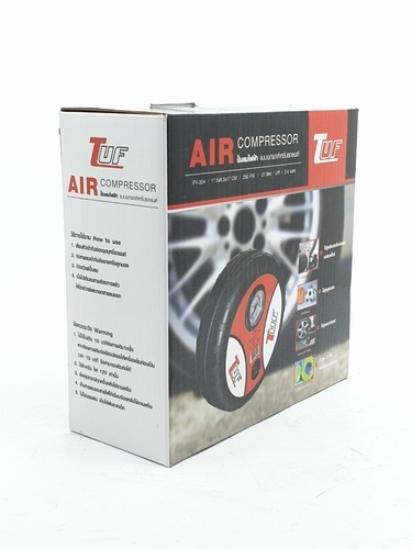ปั๊มลมไฟฟ้าติดรถยนต์ TUF รุ่น FY-304 250/300 PSI 