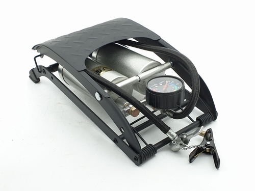 ที่สูบลมแบบเหยียบ กระบอกสูบคู่  รุ่น F959C ขนาดกระบอกสูบ 55mm x 120mm