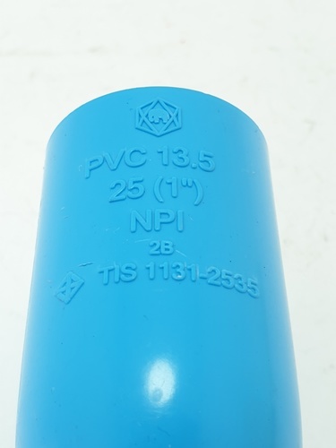 SCG ข้องอ 90 เกลียวใน หนา 1(25) ชั้น 13.5 สีฟ้า