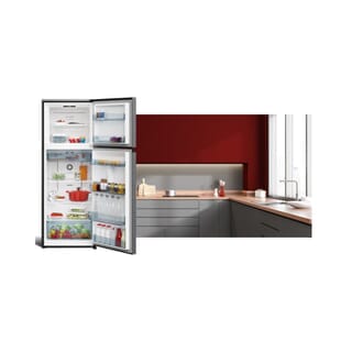 HITACHI ตู้เย็น 2 ประตู 13.2 คิว HRTN6408SXTH ELEGANT INOX