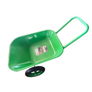 TUF รถเข็นปูนล้อคู่ (ล้อตัน) รุ่น HB4511A/O ขนาด 670x1230x620mm. (รับน้ำหนัก250kg./65ลิตร) สีเขียว