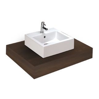 American Standard อ่างล้างหน้าวางบนเคาน์เตอร์ก๊อกบนอ่าง รุ่น TF-0544/WT