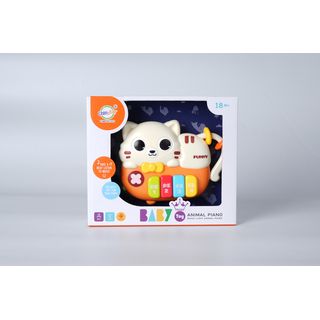 TOYS ของเล่นเปียโนแมวเหมียว รุ่น 503-19 ขนาด 19.4x4.7x16.7 ซม. คละสี