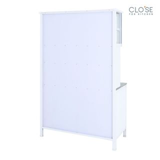 CLOSE ชุดครัวสำเร็จรูป ท๊อปหินแกรนิต รุ่น Glory-NT127  ขนาด 120.5 x 53 x 190 ซม. สีขาว